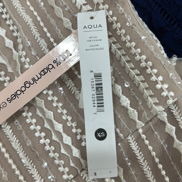 Aqua+ Zendaya long sequin dress sz XS - Picture 5 of 8